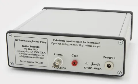 Back panel view