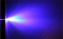 Carbon optrode light emission