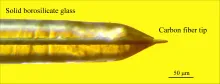 Implant carbon ME 25 um tip