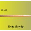  Tungsten-in-glass microelectrode extra-fine tip